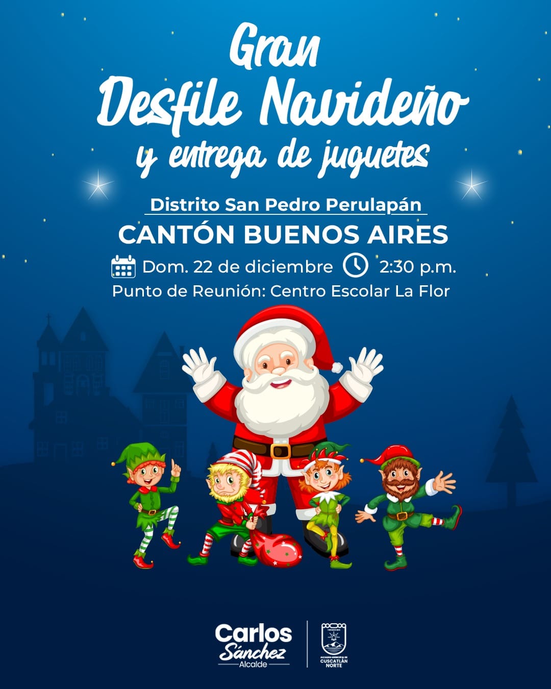 Gran Desfile Navideño y entrega de Juguetes 