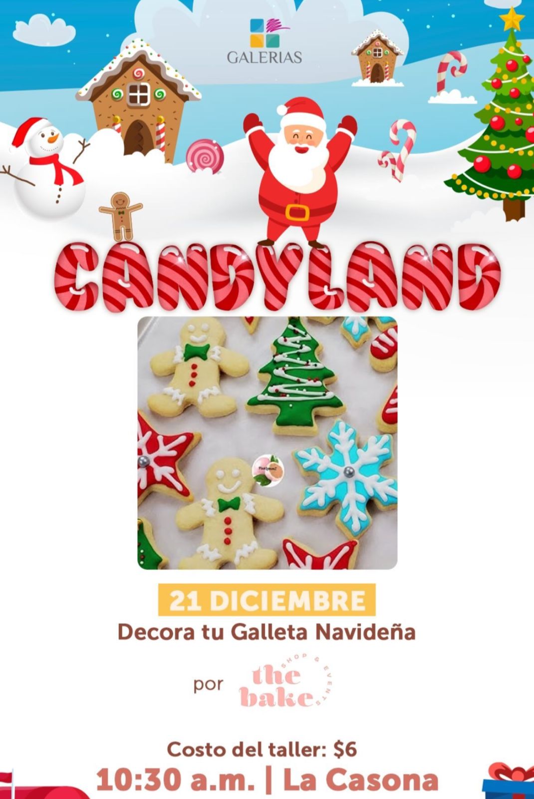 Taller de Decora tu Galleta Navideña