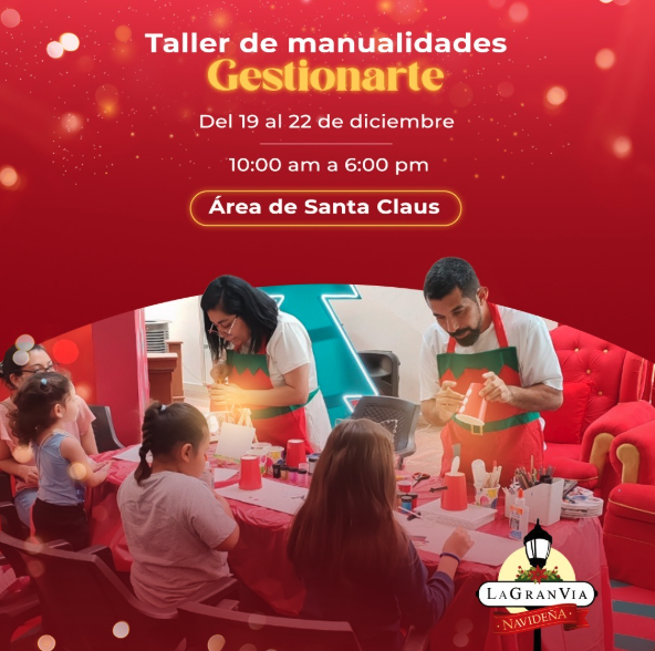 Taller de manualidades Gestionarte