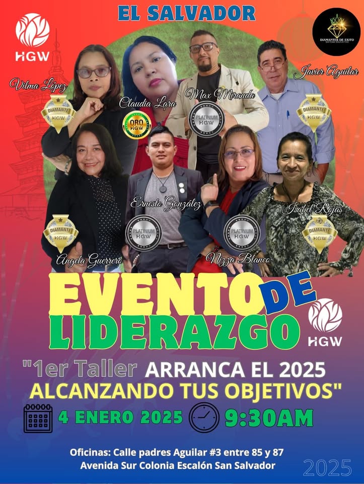 Evento De Liderazgo ´´Alcanza Tus Objetivos´´