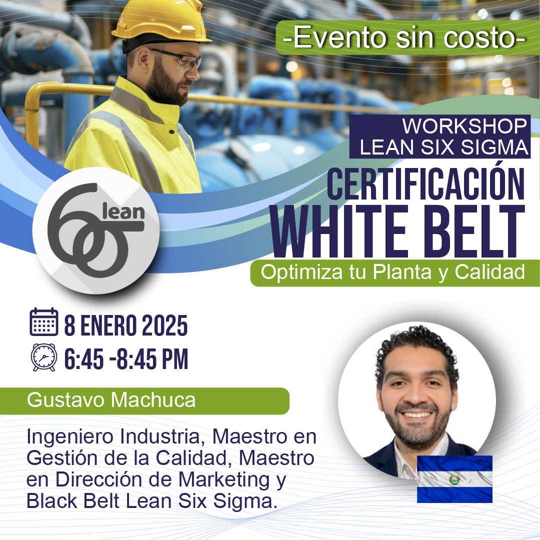WORKSHOP LEAN SIX SIGMA Certificación 