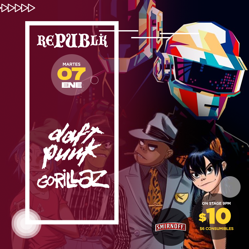Tributo a Daft Punk & Gorillaz 