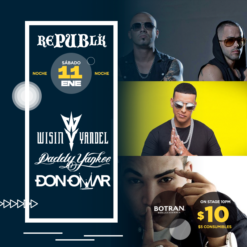 Tributo a Daddy Yankee, Don Omar, Wisin y Yandel 