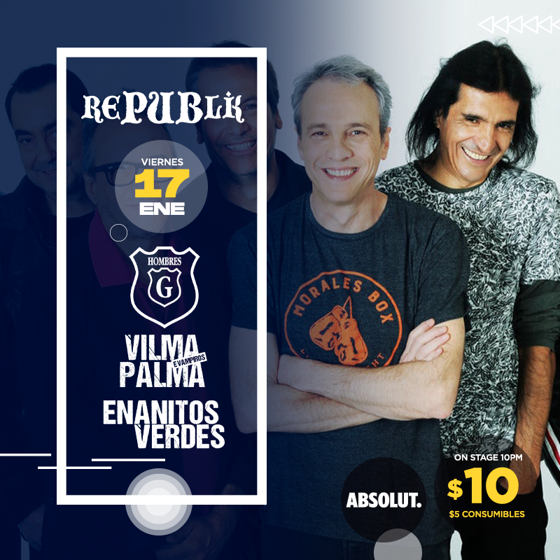 Tributo a Vilma Palma, Enanitos Verdes y Hombres G 