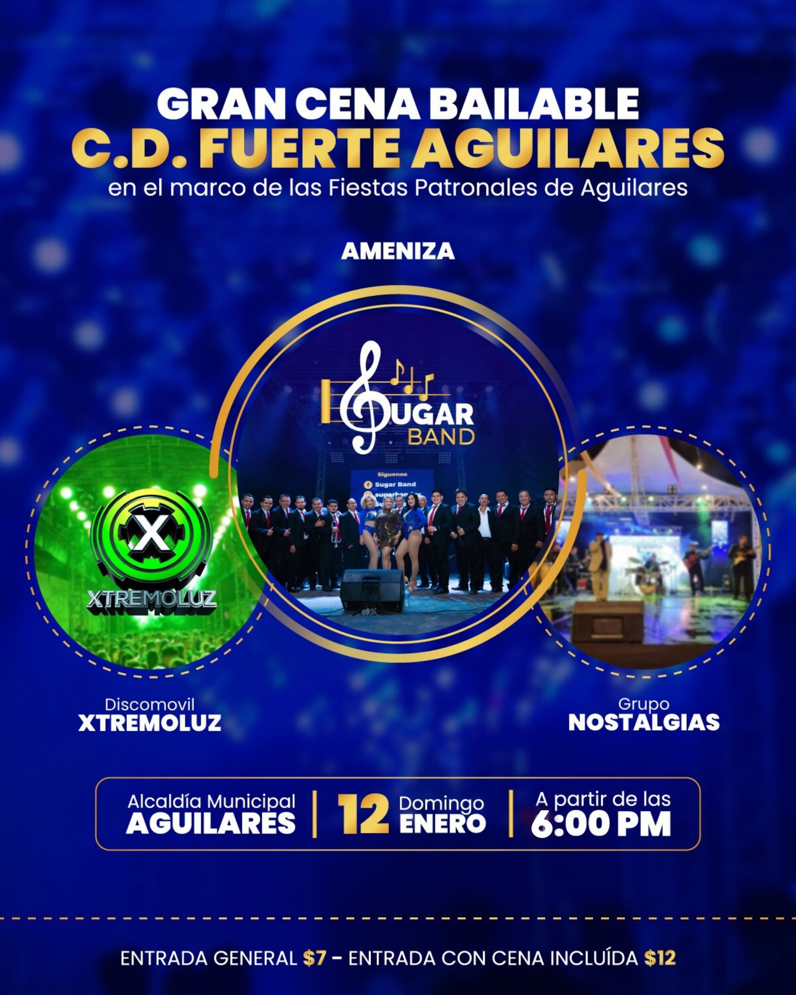 Gran Fiesta Bailable En Aguilares 