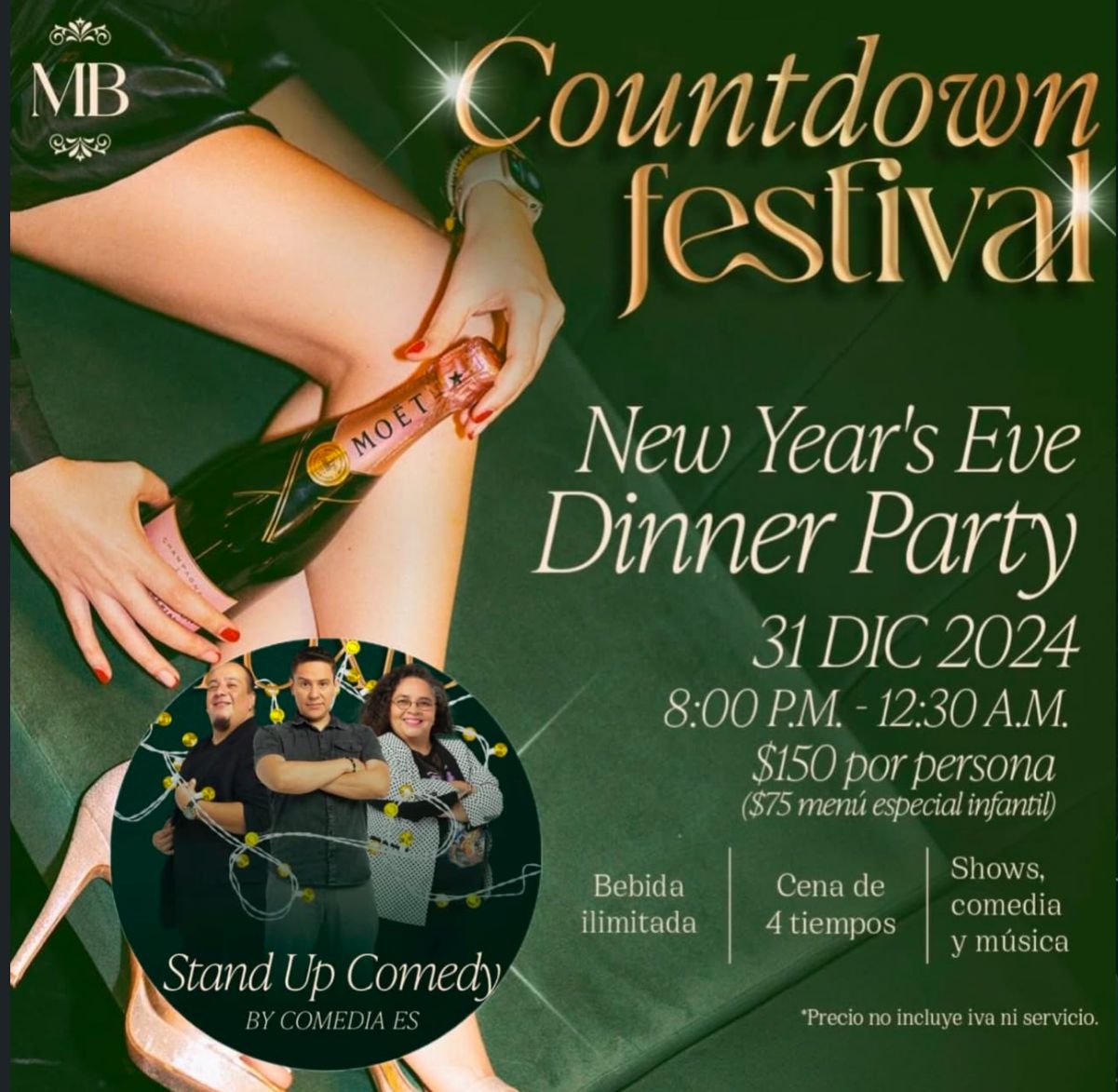 Festival de cuenta regresiva 