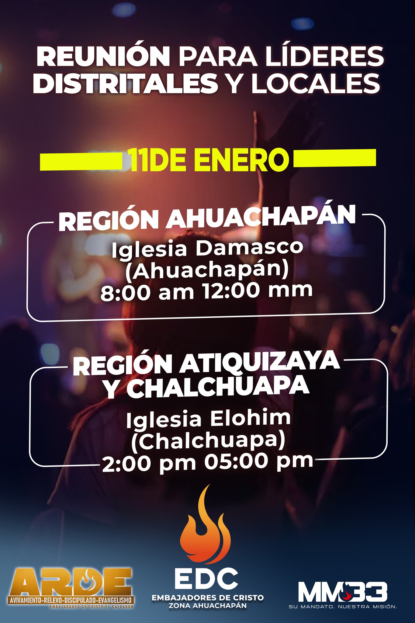 Reunion de Lideres Distritales y Locales 