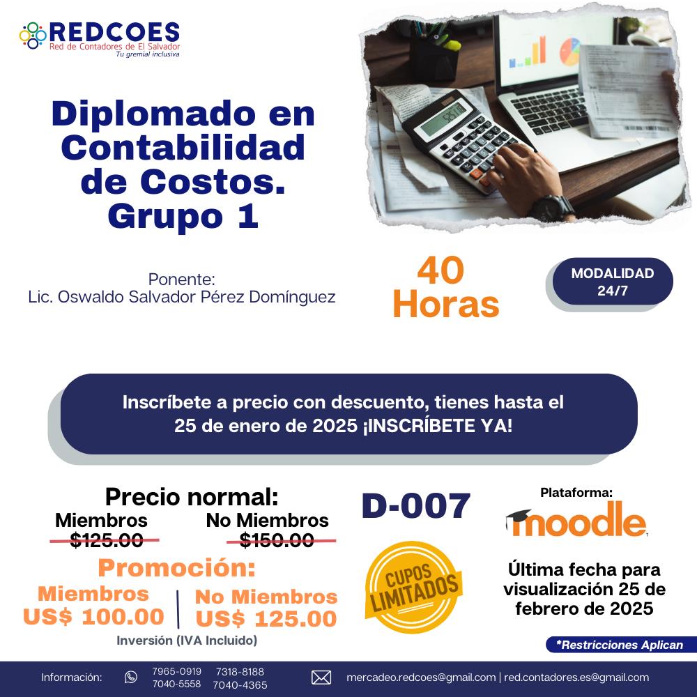 Diplomado en Contabilidad de Costos 
