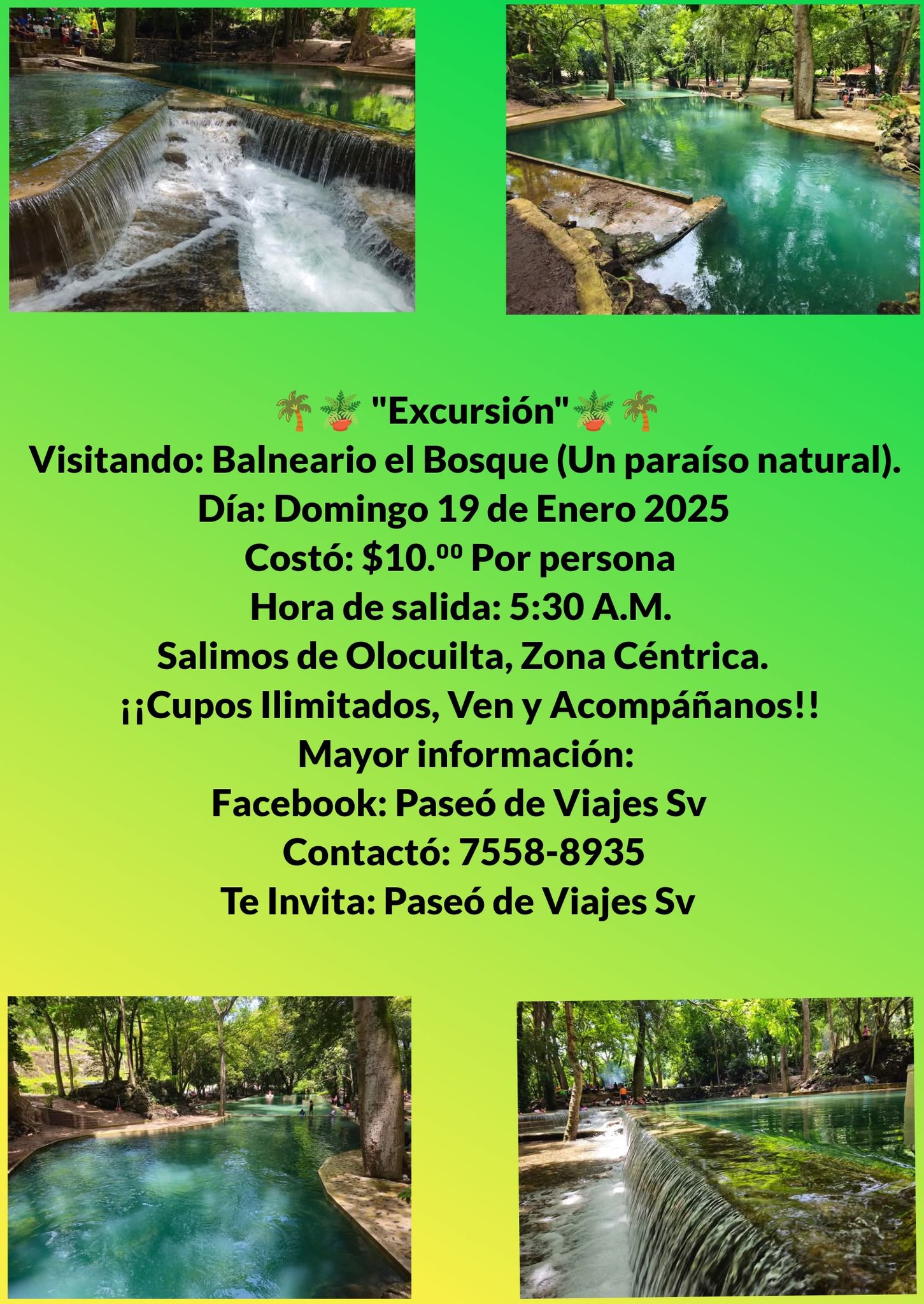 Excursión a Balneario el Bosque 