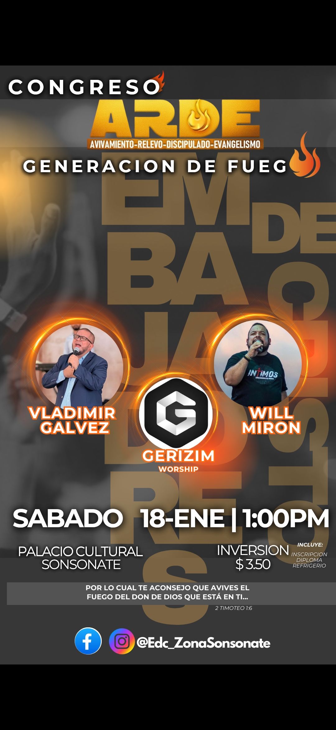 Congreso Arde, Generación de Fuego 