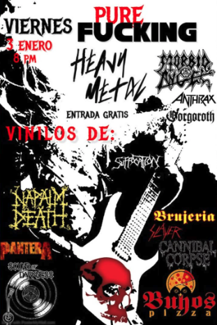 PURE FU***ING HEAVY METAL NIGHT