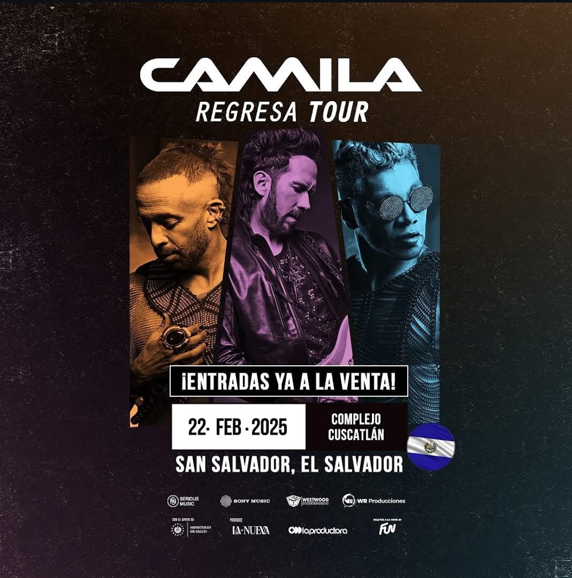 Concierto De Camila En El Salvador 2025