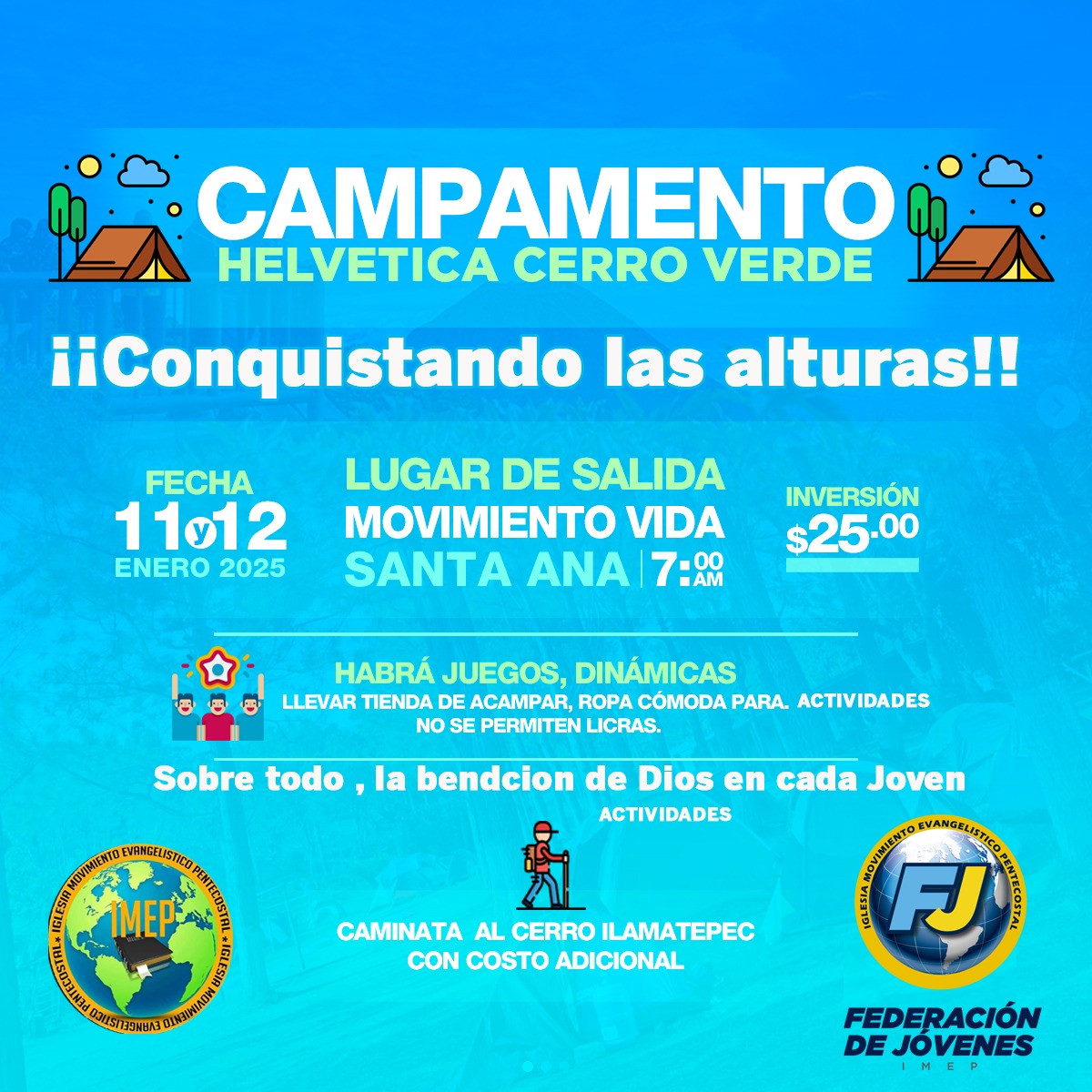 CAMPAMENTO JUVENIL IMEP 2025
