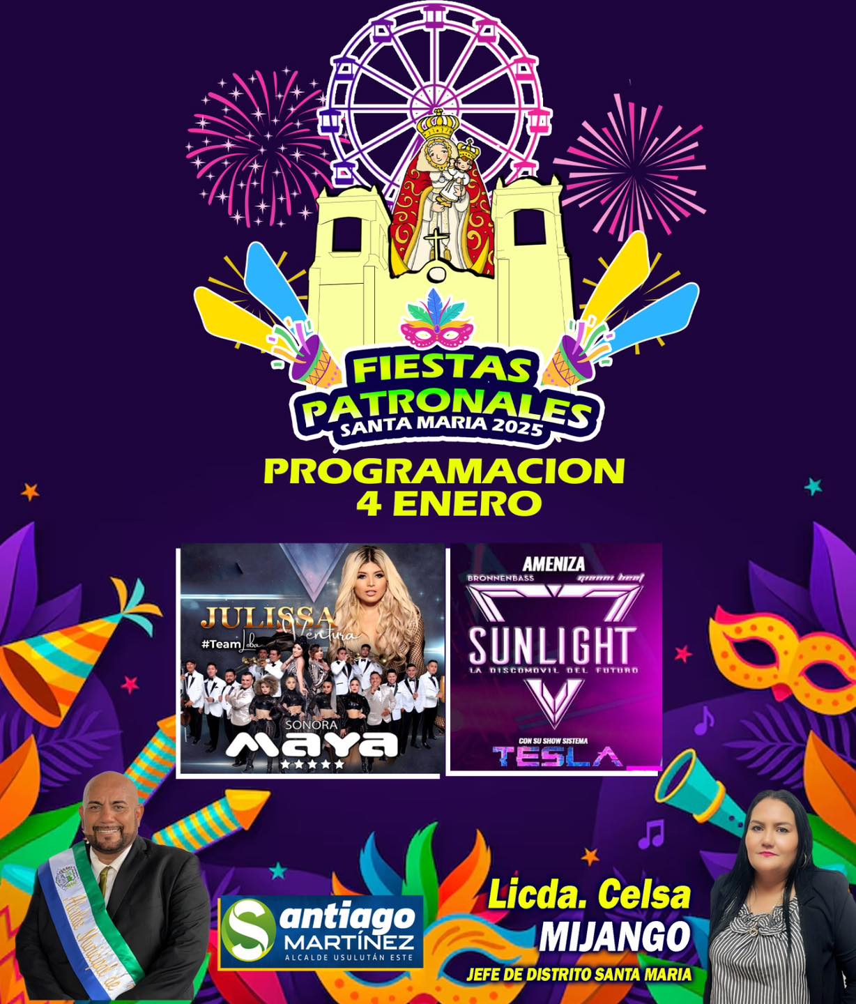Fiestas Patronales De Santa María 