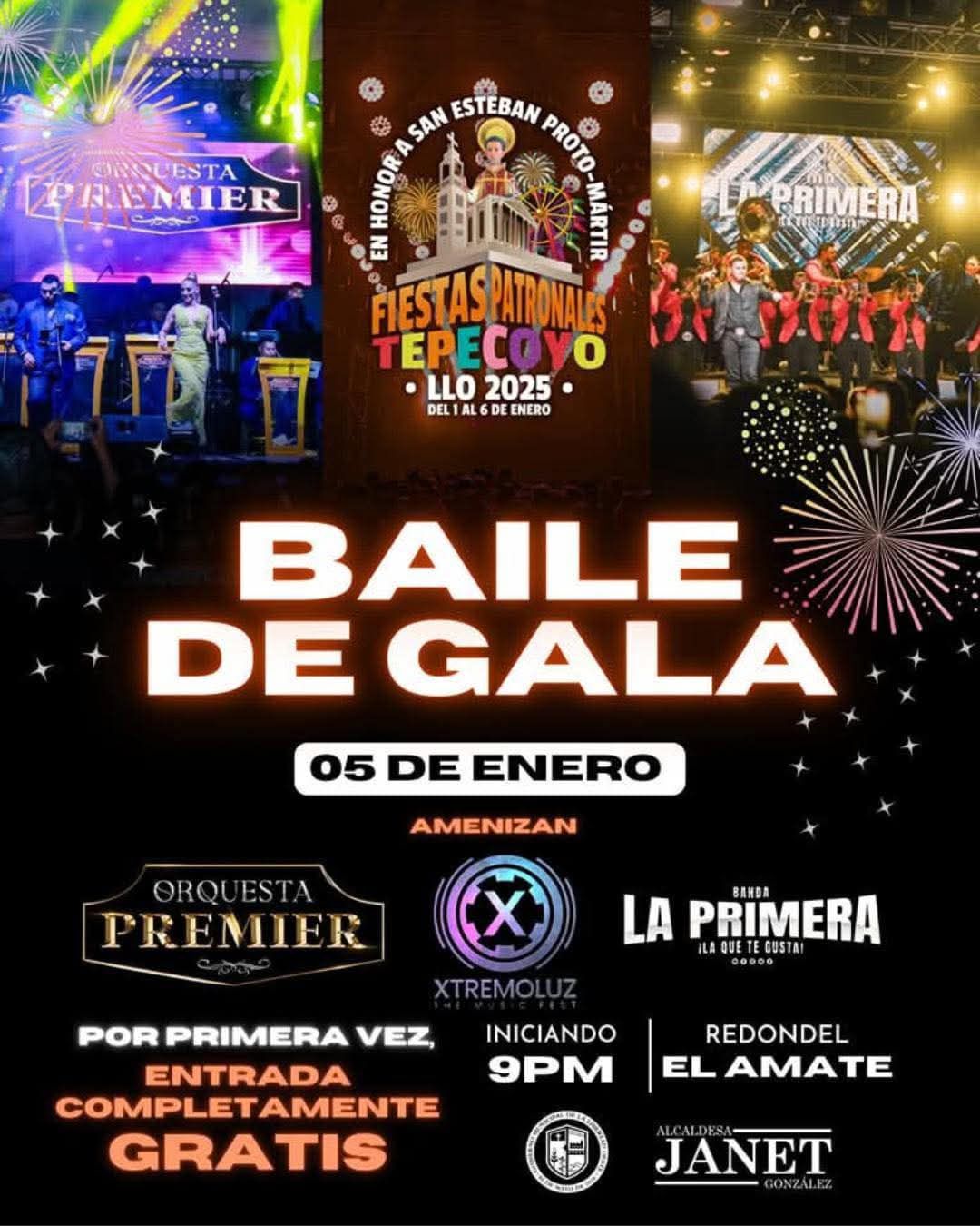 Baile de Gala en Tepecoyo 