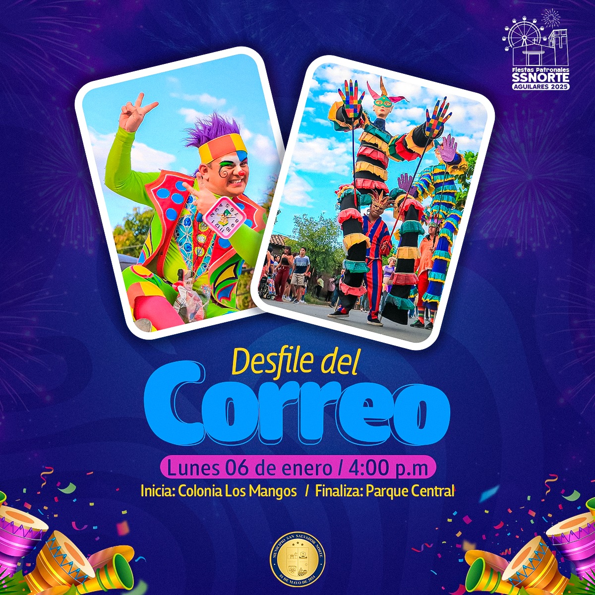 Desfile De Correo De Aguilares 