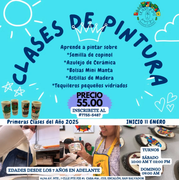 Clases de pintura en diseños