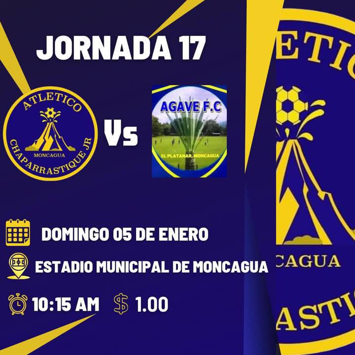 Partido de Atletico Chaparrastique Jr vs Agave FC