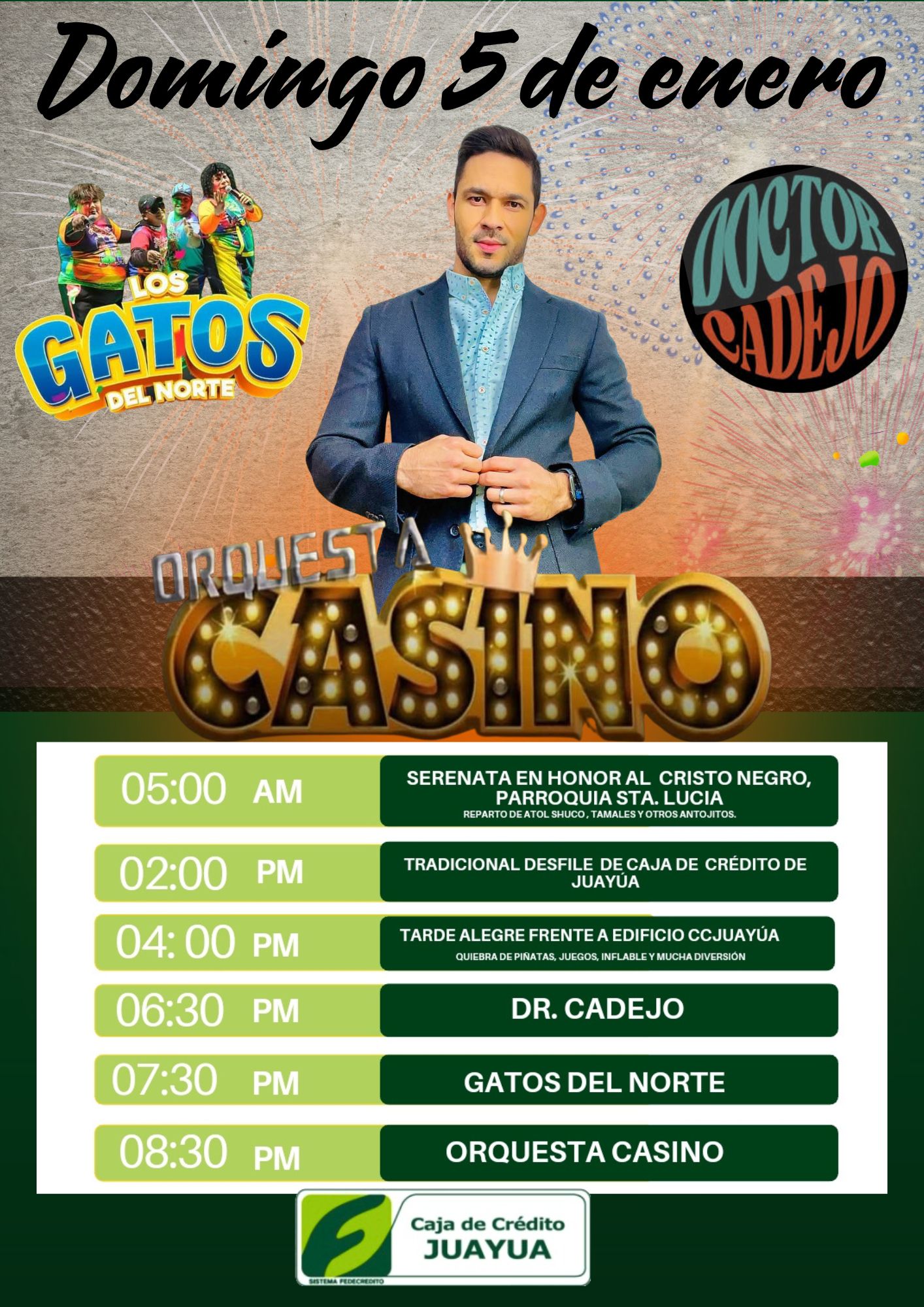 Desfile De La  Caja De Crédito De Juayúa 