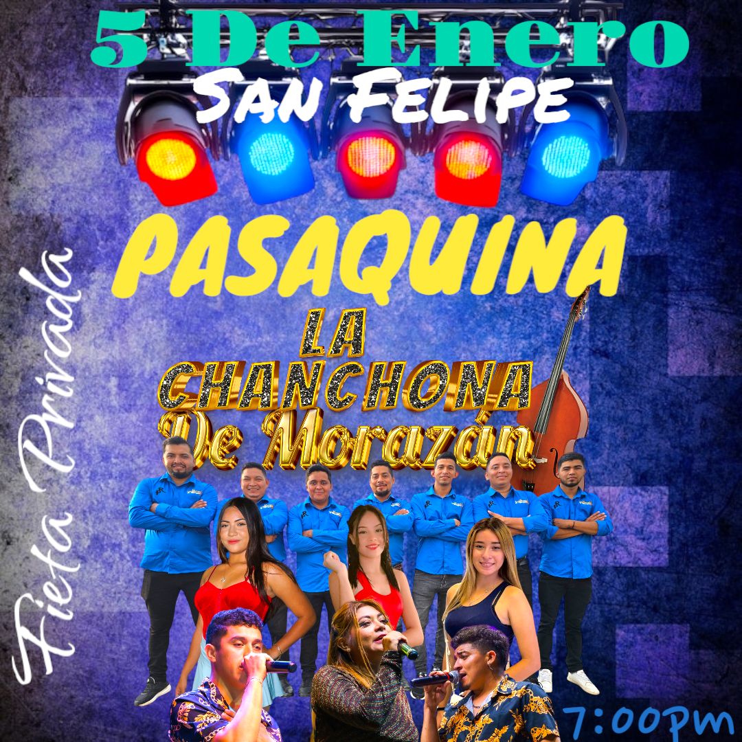 Fiesta con la Chanchona de Morazán 