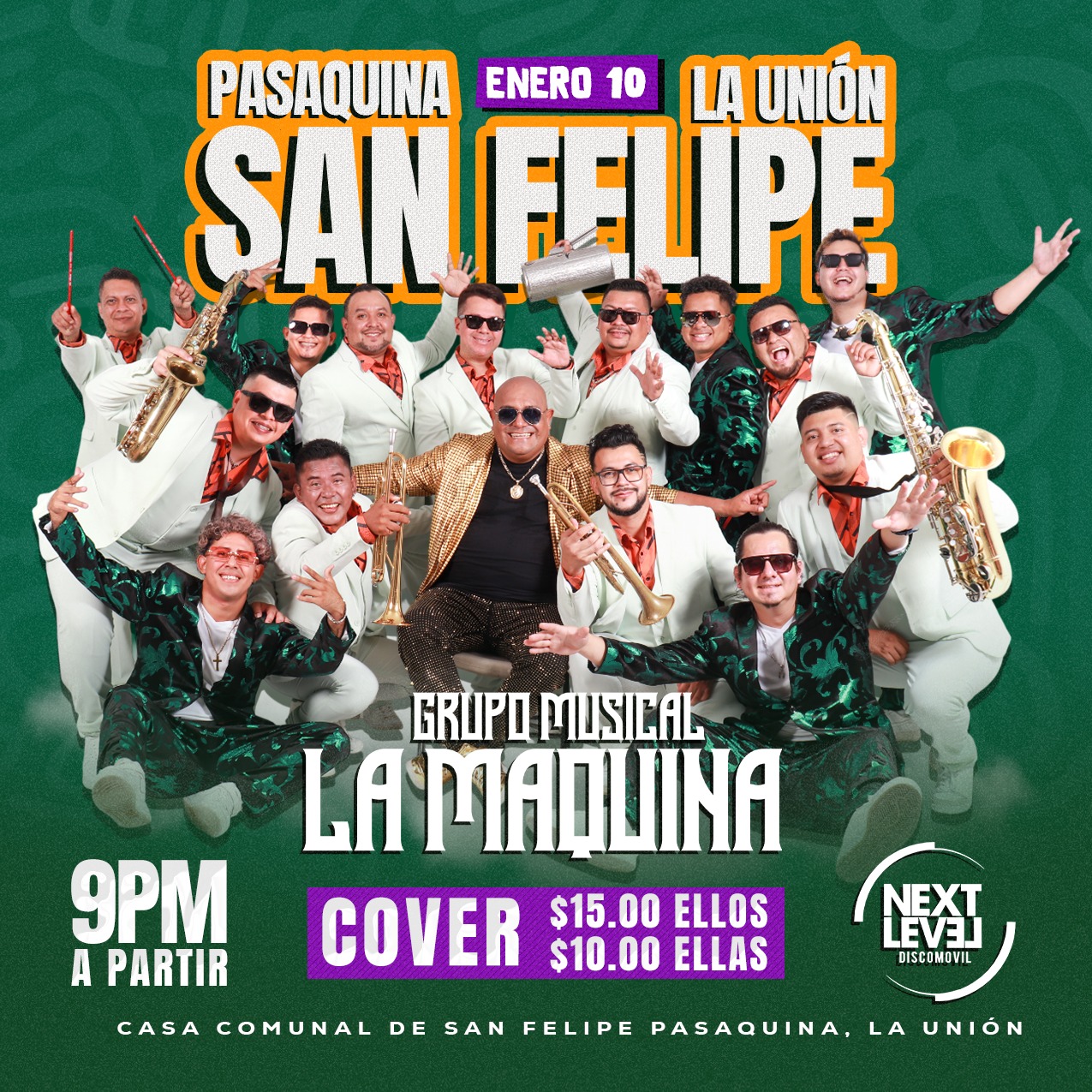 Fiesta con Grupo Musical La Maquina 