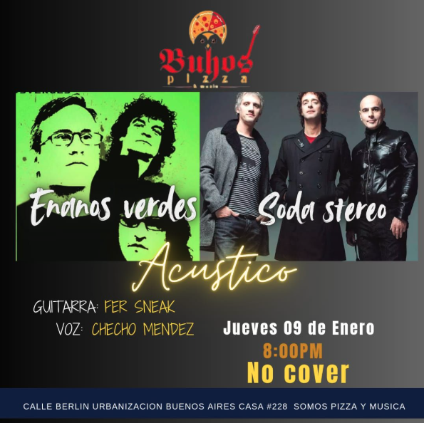Especial SODA ESTEREO / ENANITOS VERDES