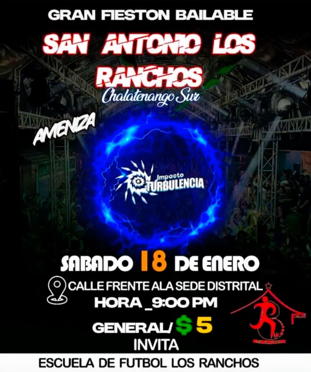 Gran Fieston Bailable En San Antonio Los Ranchos