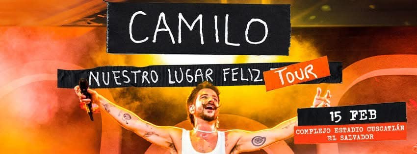 Concierto De Camilo en El Salvador 2025