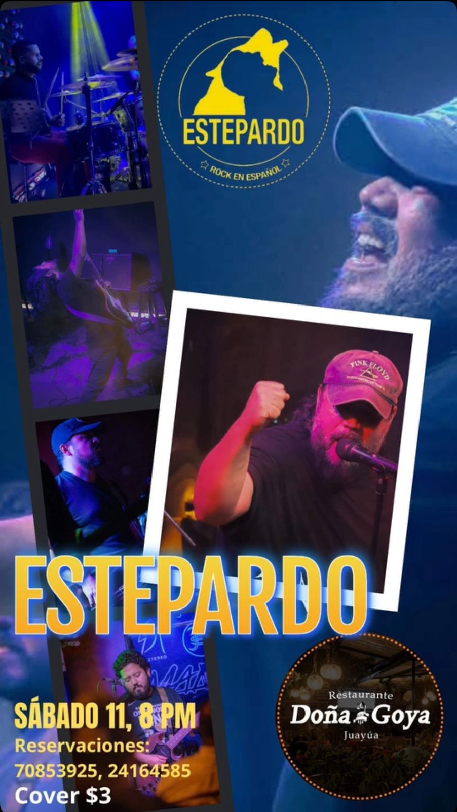 ESTEPARDO En Restaurante Doña Goya Juayúa