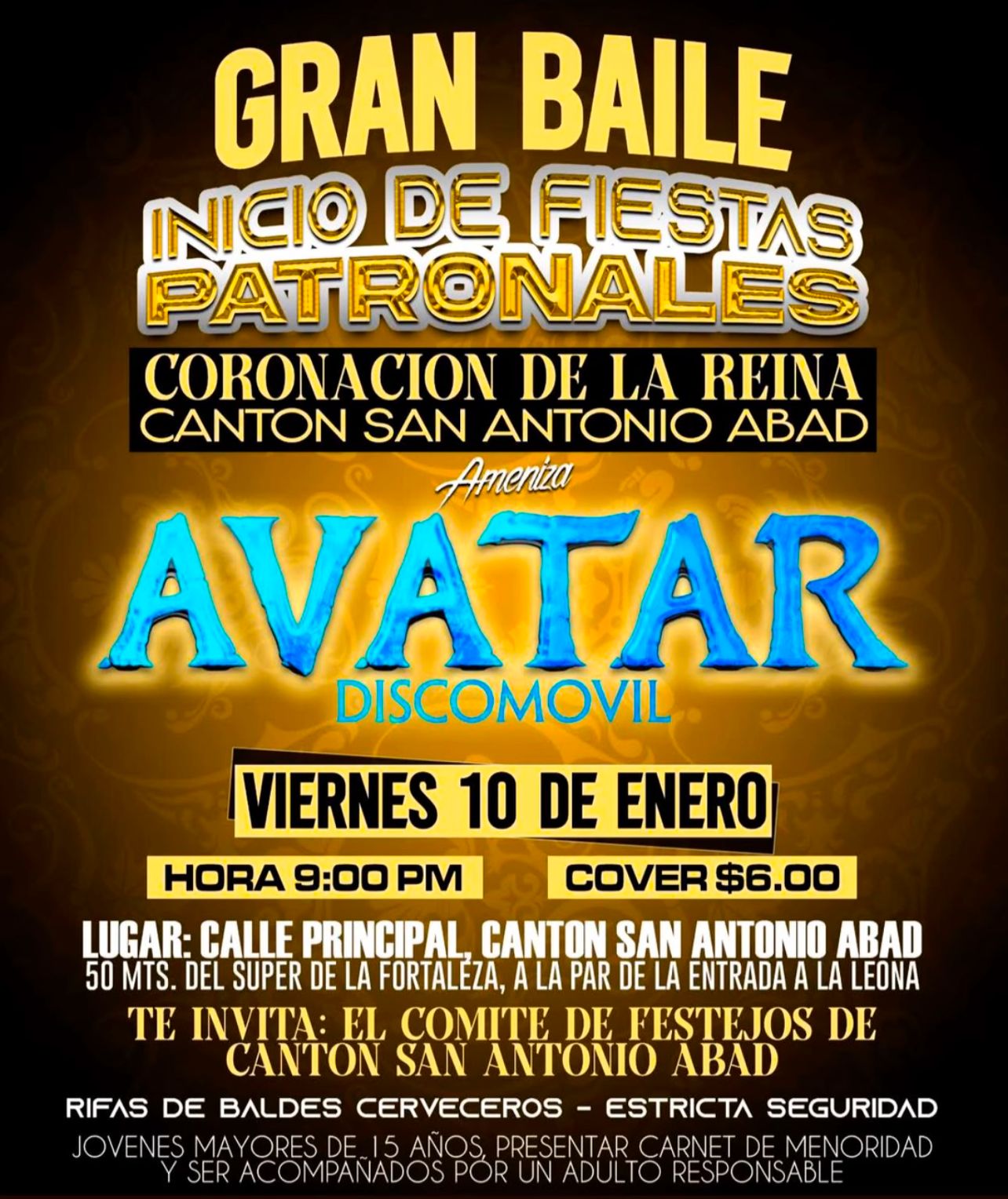 Gran baile de fiestas patronales 