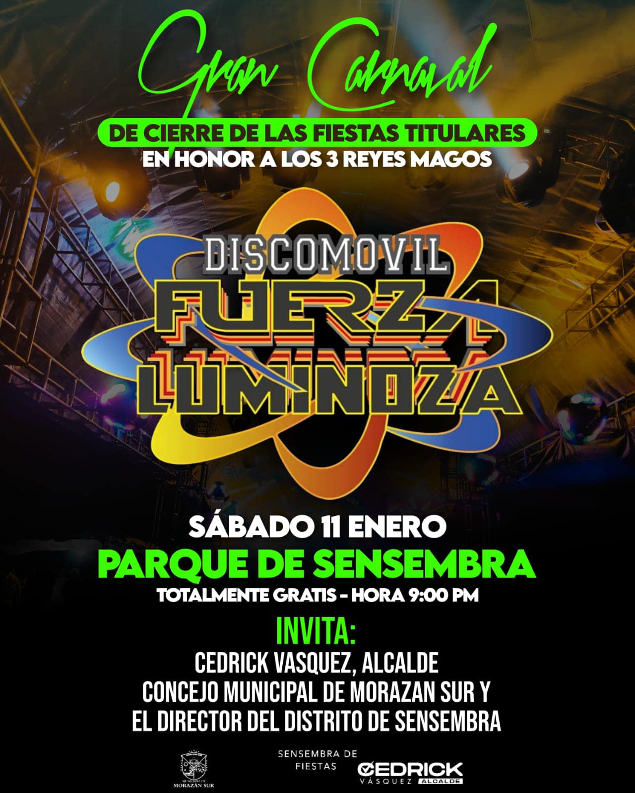 Gran Carnaval de cierre de las fiestas titulares