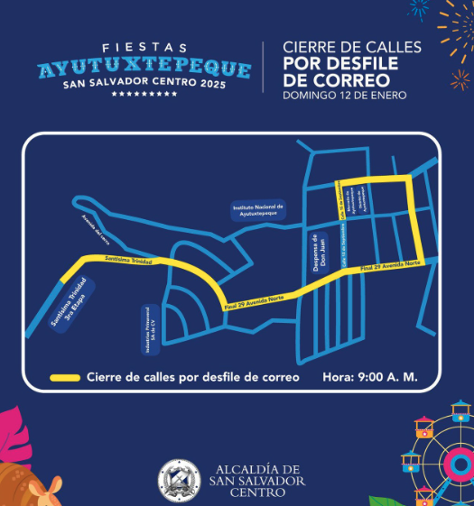 Desfile De Correo De Ayutuxtepeque,