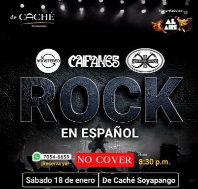 ESPECIAL ROCK EN ESPAÑOL