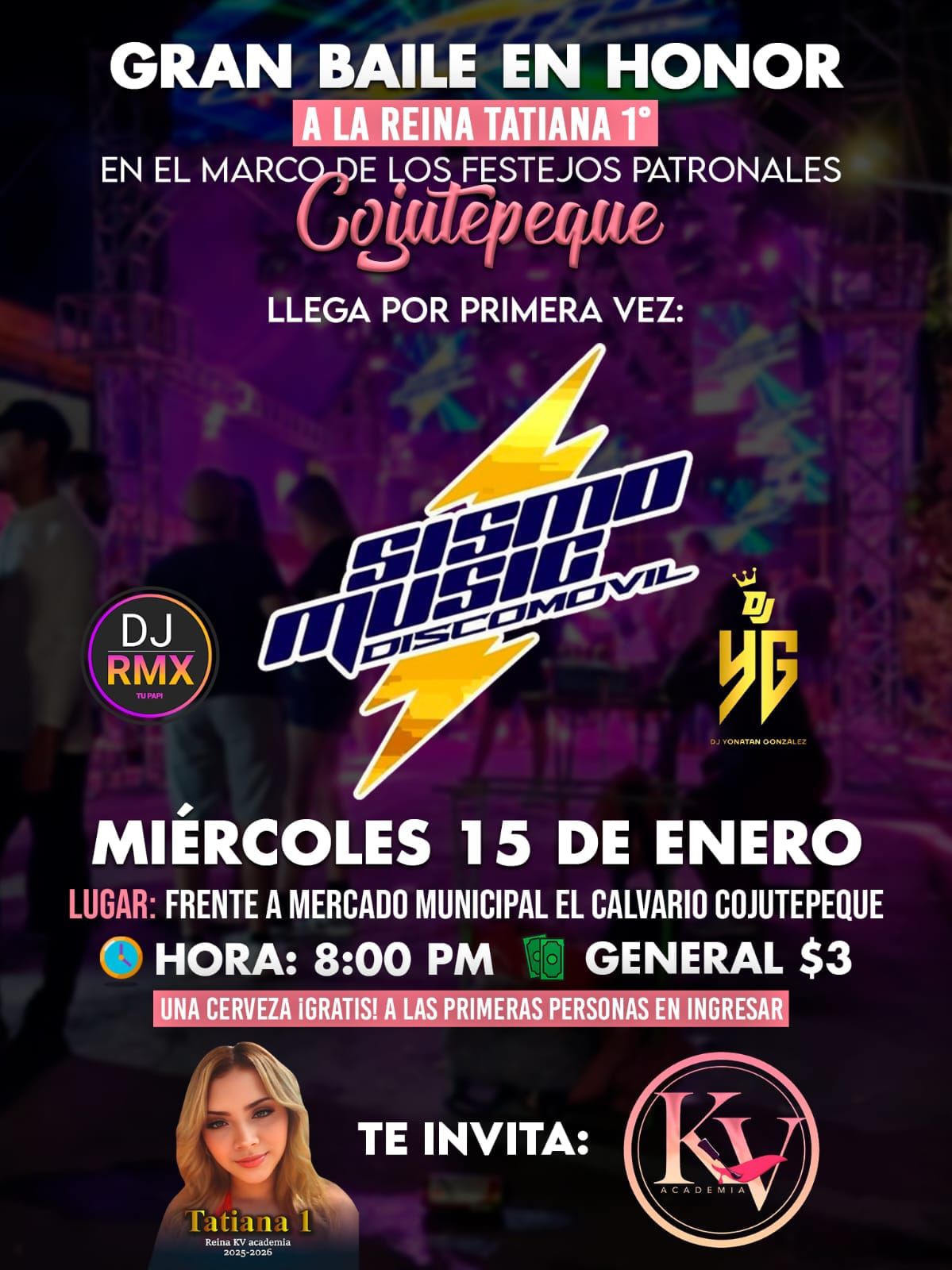 Gran Baile en honor a Tatiana l