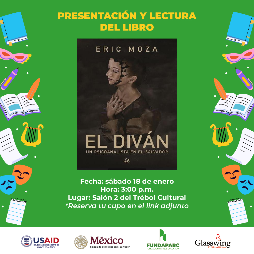 Presentación del libro "El Diván" del autor Eric Moza