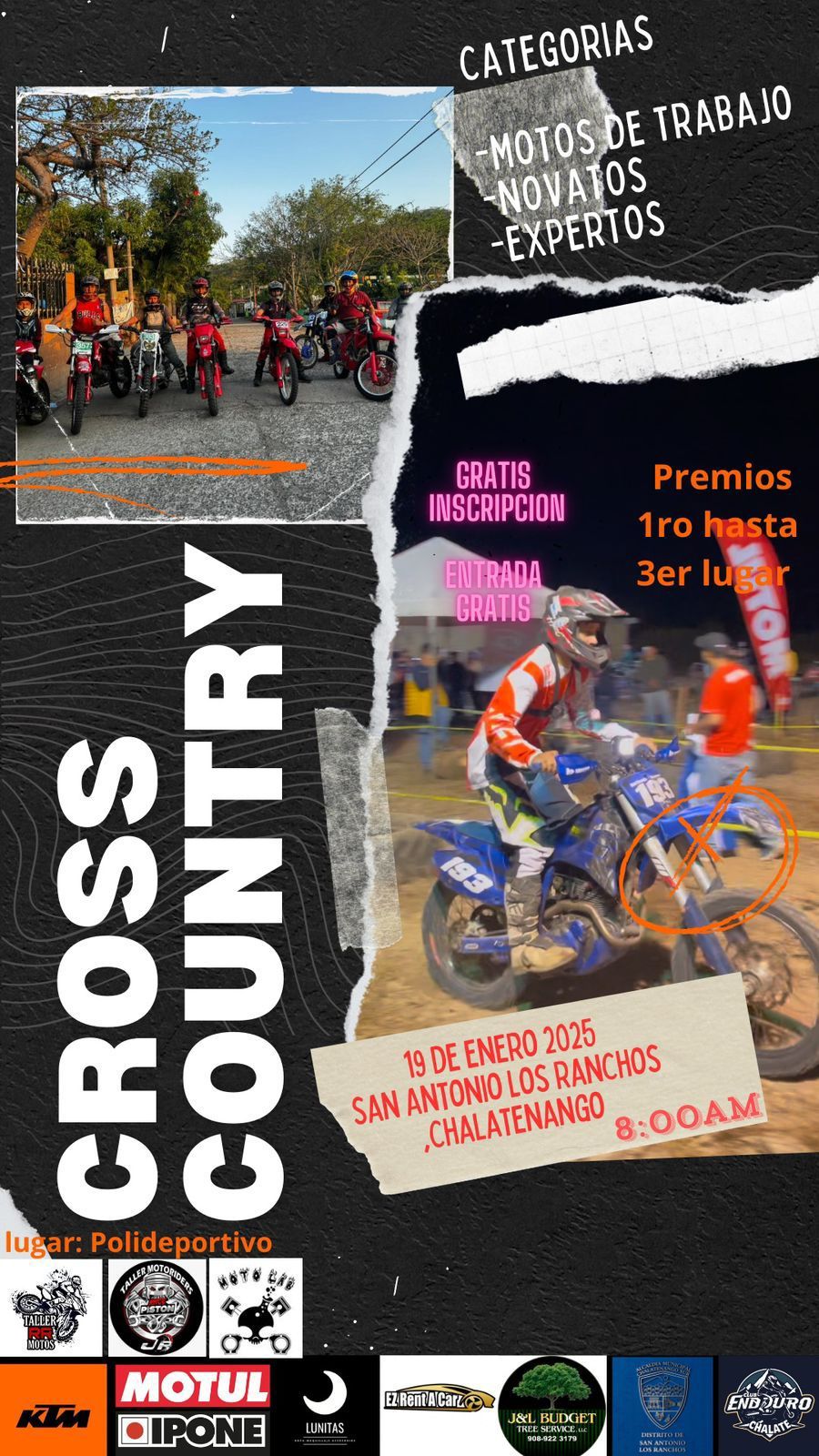 CROSS COUNTRY SAN ANTONIO LOS RANCHOS CHALATENANGO