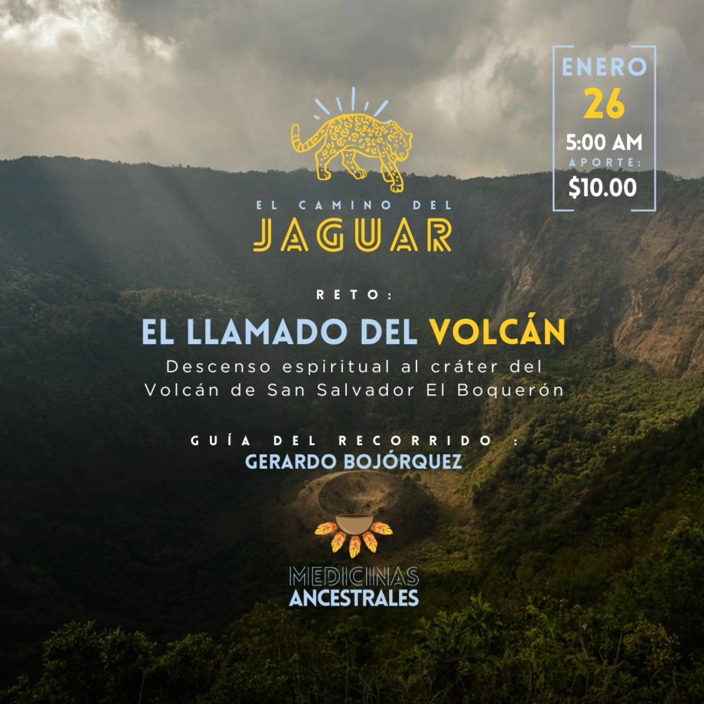 El Camino del Jaguar: Reto El llamado del Volcán🌋