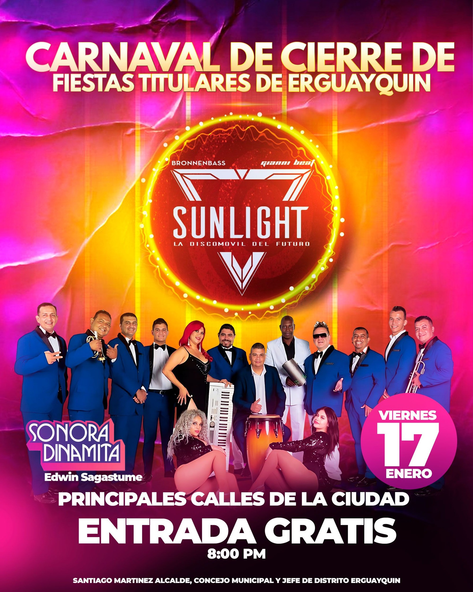 CARNAVAL DE CIERRE DE FIESTAS TITULARES DE ERGUAYQUIN