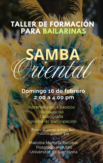 Taller de formación de bailarinas 