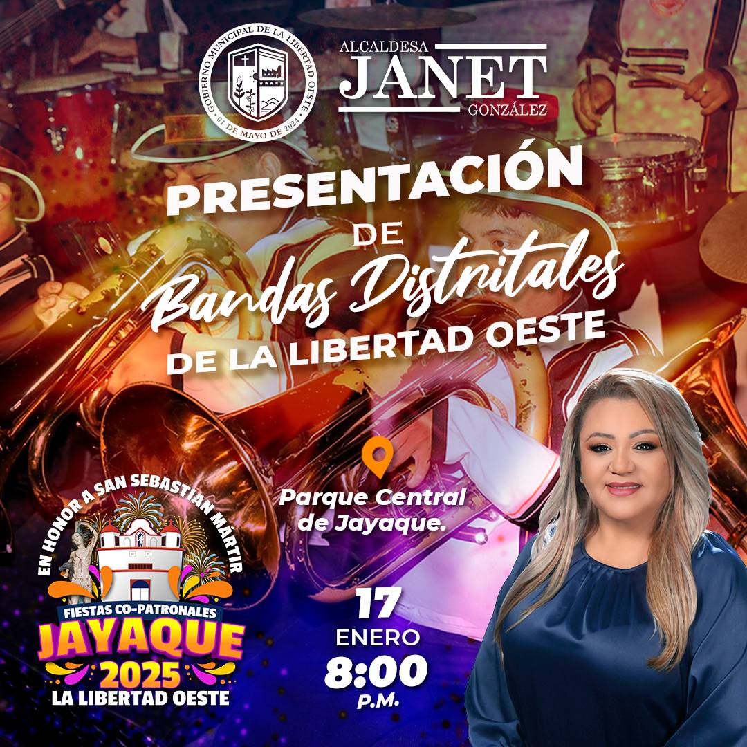 Presentación de bandas distritales 