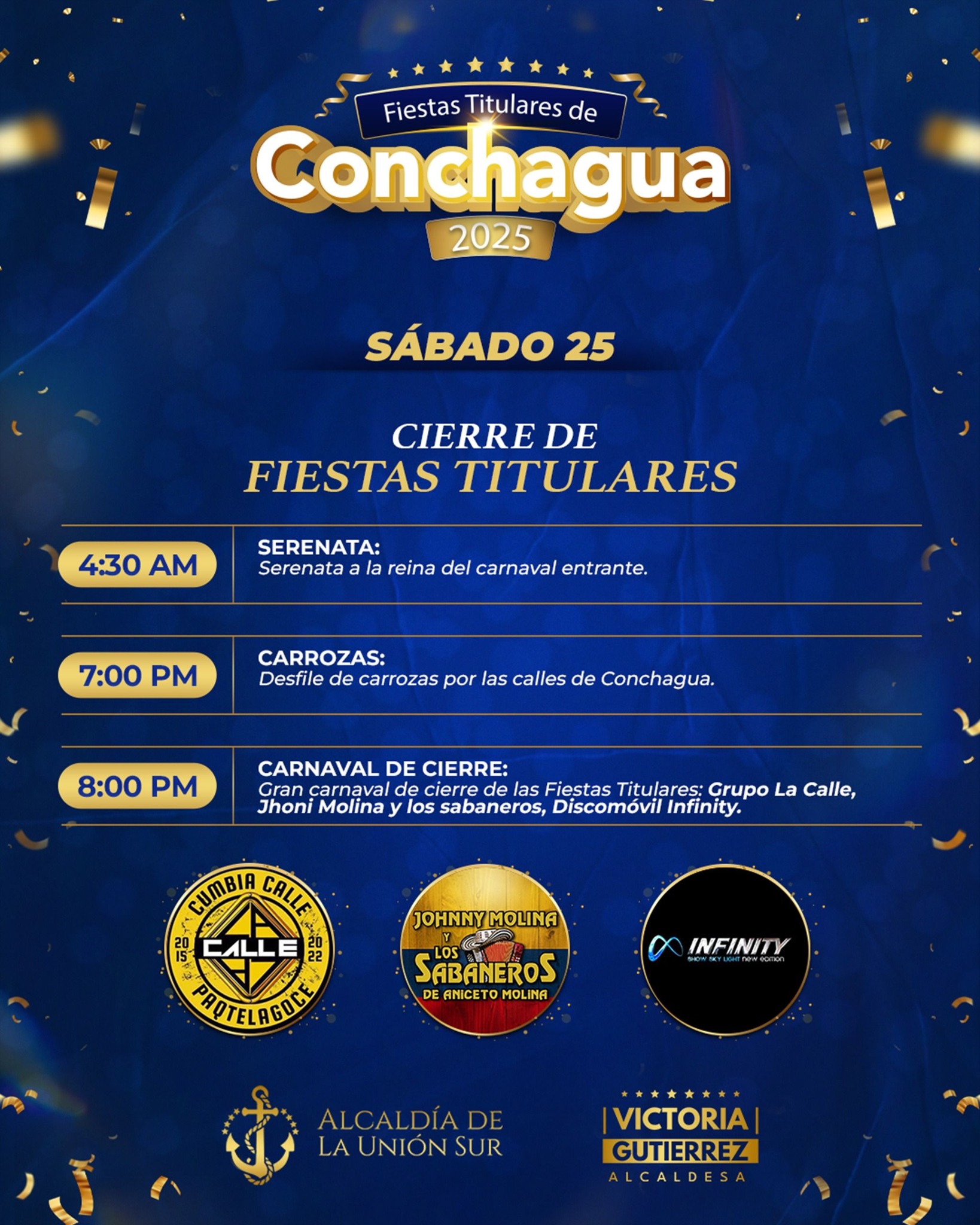 CIERRE DE FIESTAS TIRULARES