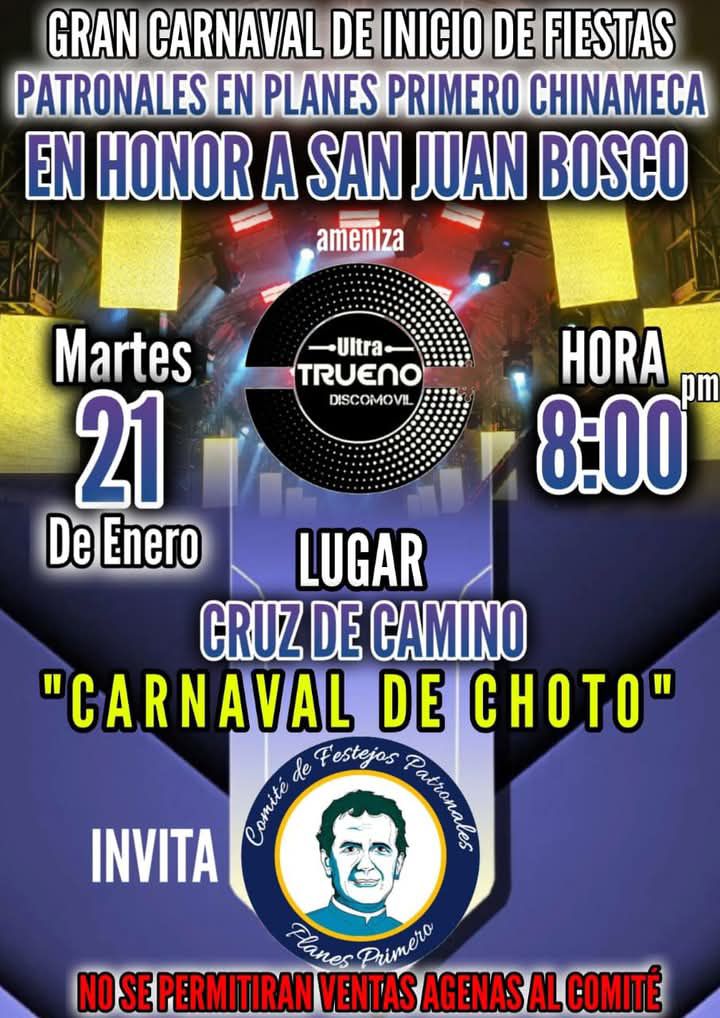 Gran Carnaval De Inicio De Fiestas 