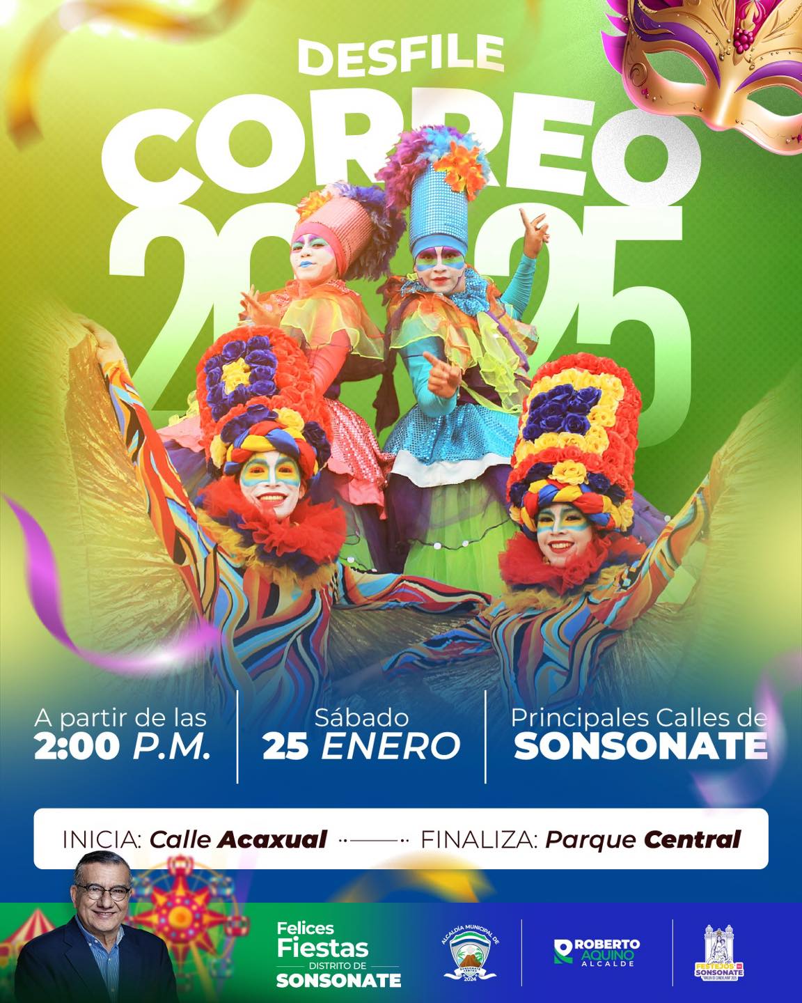 Desfile Del Correo De Sonsonate 2025