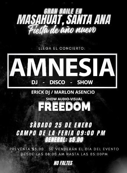 Gran Bail en Masahuat 