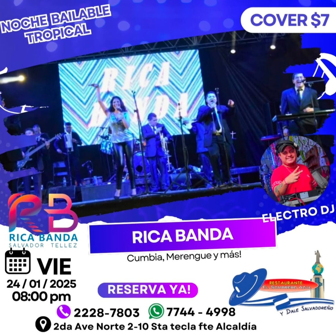 RICA BANDA Cumbia, Merengue y más!