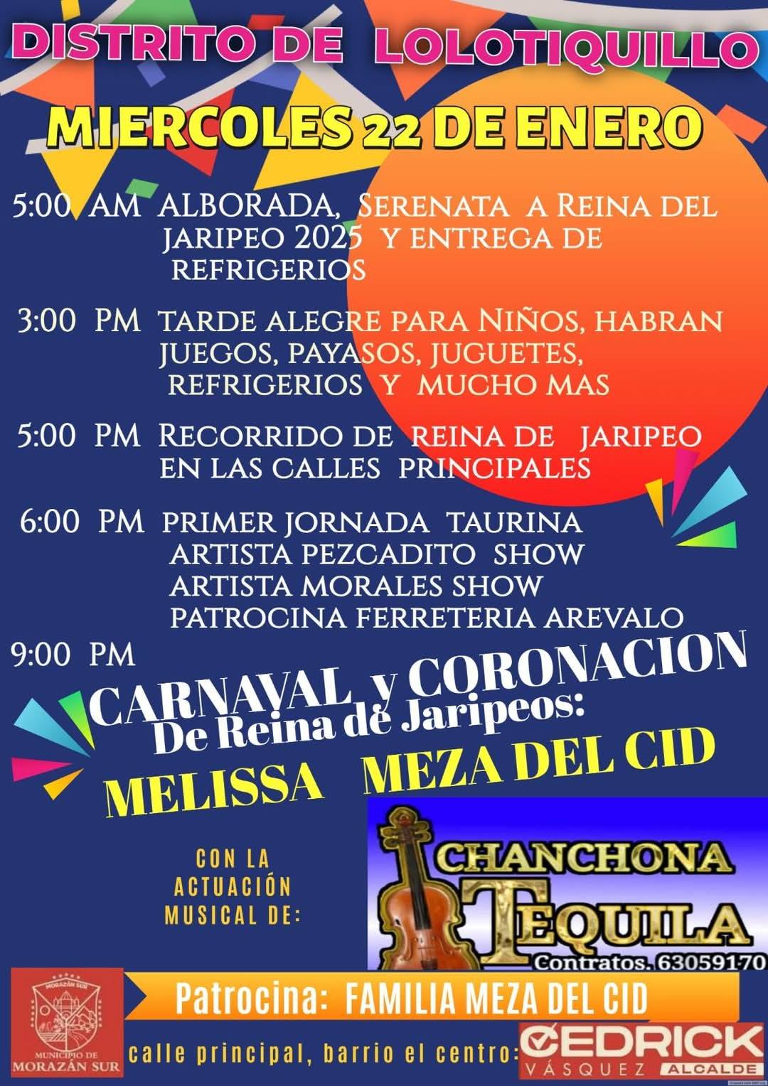 CARNAVAL Y CORONACIÓN De Reina dé Jaripeos