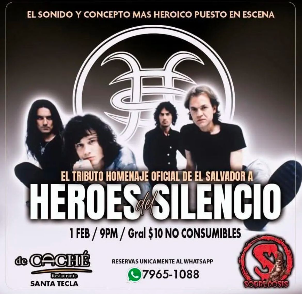 Tributo homenaje a Heroes del Silencio 