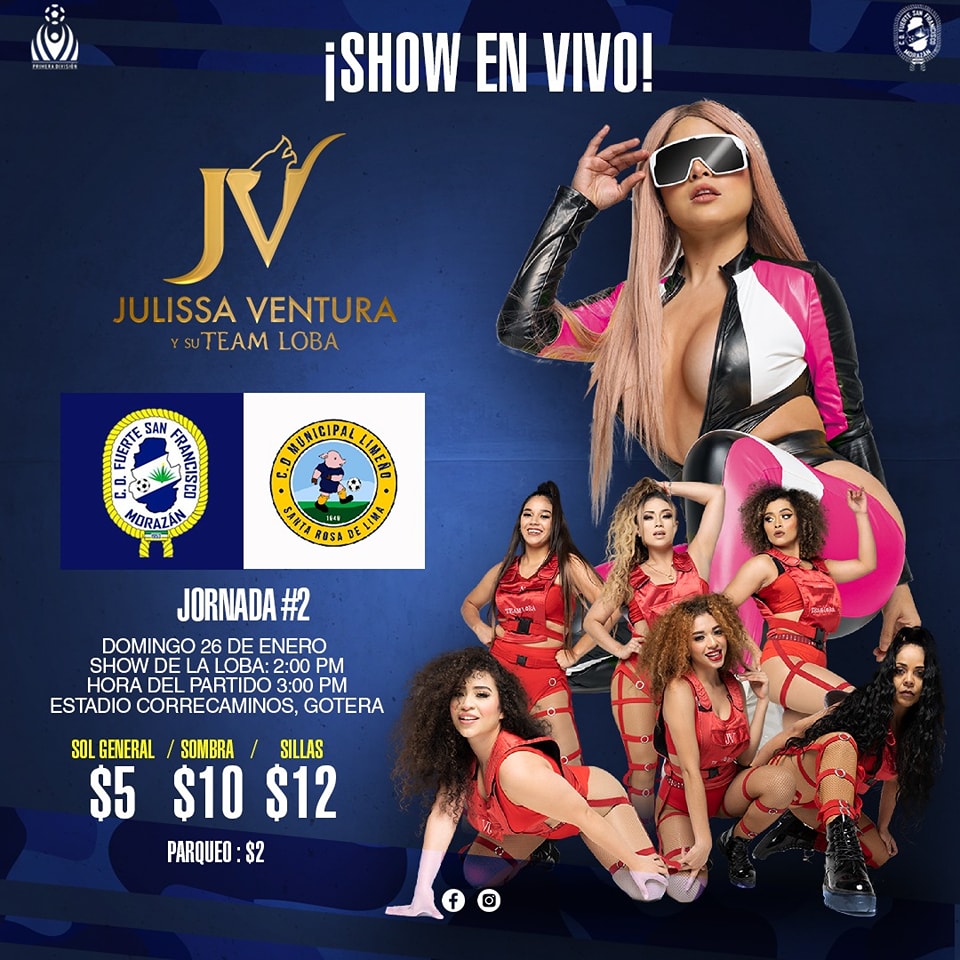 Show en Vivo De Julissa Ventura" ¡LA Loba y su Team!