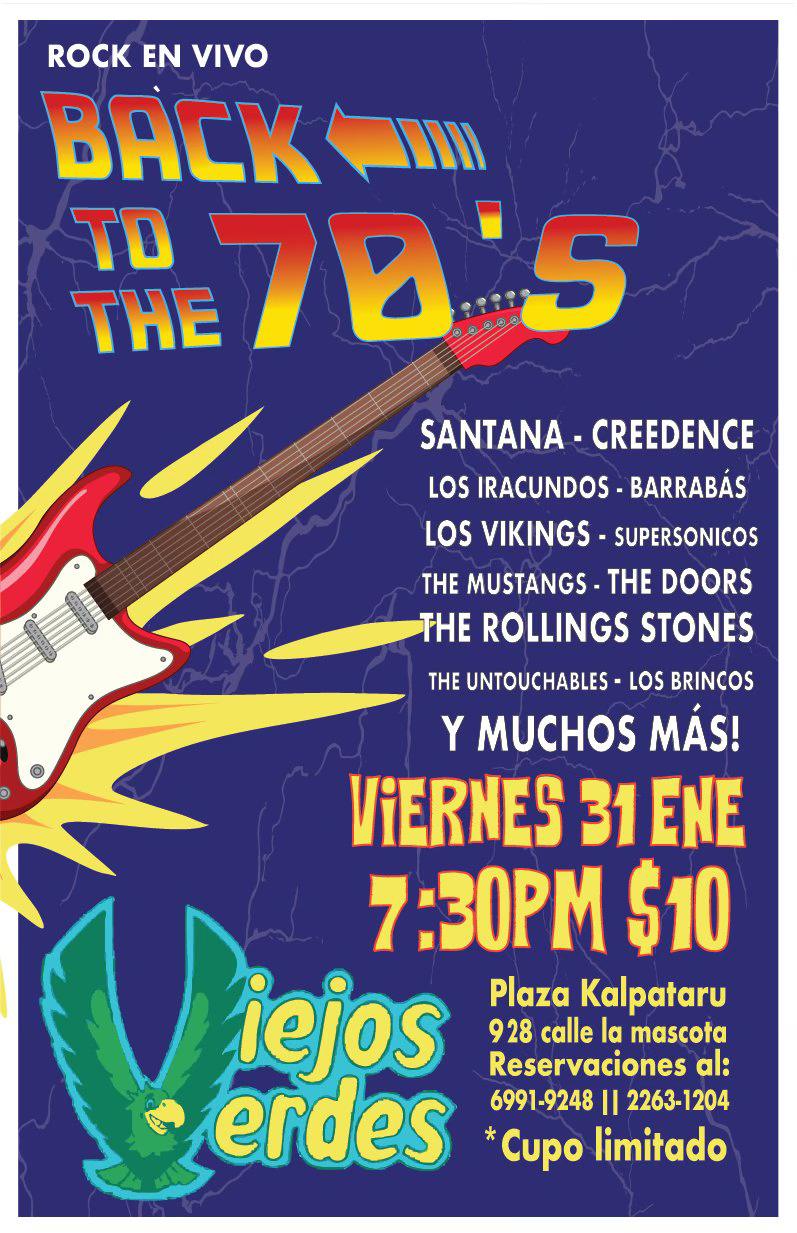 Back to the 70's: Viejos Verdes