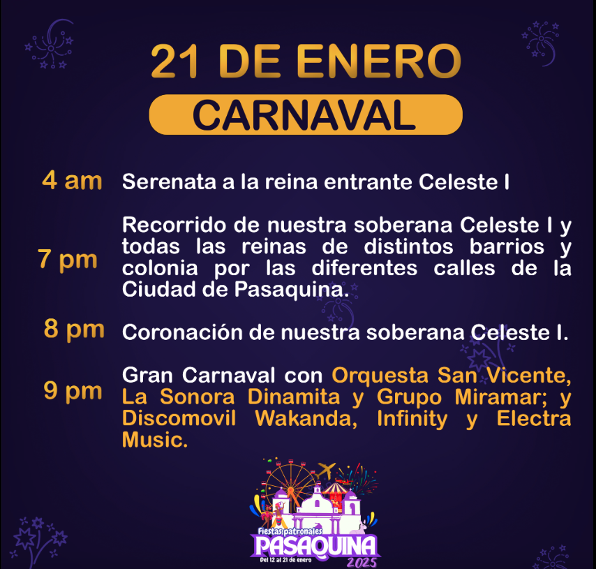 CARNAVAL EN PASA QUINA ¨PASAQUINENSE¨ 2025